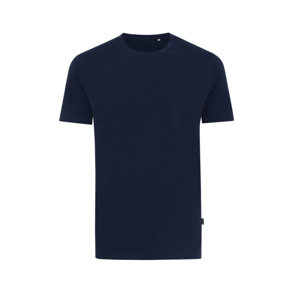 Iqoniq Bryce gerecycled katoen t-shirt, donkerblauw (XL)