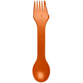 Epsy 3-in-1 lepel, vork en mes - Oranje