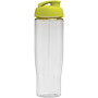 H2O Active® Tempo 700 ml sportfles met flipcapdeksel - Transparant/Lime