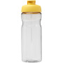 H2O Active® Base Tritan™ 650 ml sportfles met klapdeksel - Transparant/Geel