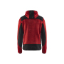 Gebreid vest met softshell