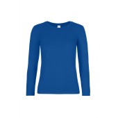 #E190 Ladies' T-shirt long sleeve Royal Blue XL