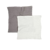 VINGA Cromer vaatdoek wafelpatroon, 2 stuks, grijs