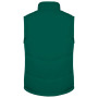 Met fleece gevoerde bodywarmer Dark green XS Met fleece gevoerde bodywarmer Dark green XS