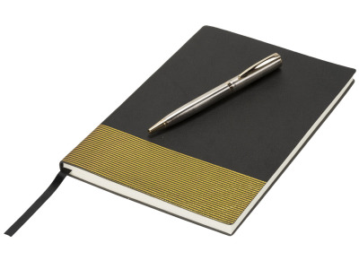 Midas notitieboek en pen cadeauset Midas notitieboek en pen cadeauset