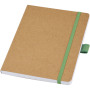 Berk A5 notitieboek van gerecycled papier - Groen