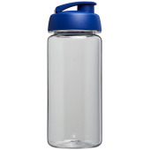 H2O Active® Octave Tritan™ 600 ml sportfles met flipcapdeksel - Transparant/Blauw
