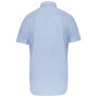 Heren Oxford overhemd korte mouwen Oxford Blue 6XL