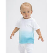 Baby Dips T - White/Surf Blue