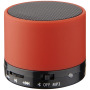 Duck cilinder Bluetooth® speaker met rubberen afwerking - Rood