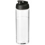 H2O Active® Vibe 850 ml sportfles met kanteldeksel - Transparant/Zwart