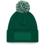 Snowstar® patch beanie Bottle Green / Off White One Size