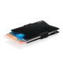 Aluminium RFID anti-skimming creditcard houder zwart