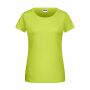 Ladies' Basic-T - acid-yellow - S