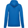 Eco damessweater met capuchon Light Royal Blue M
