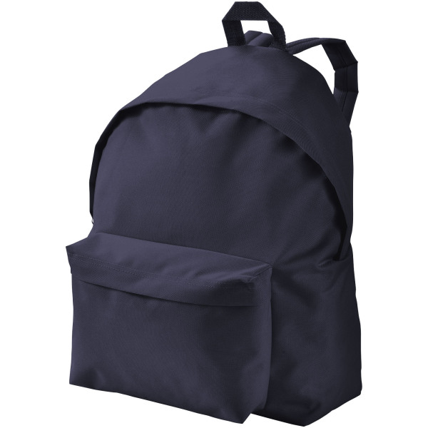 Urban covered zipper backpack 14L - Navy