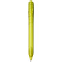 Vancouver recycled PET ballpoint pen - Transparent lime