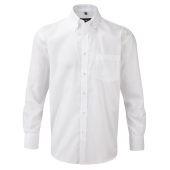 Ultimate Non-Iron Shirt Long Sleeve - White - 4XL