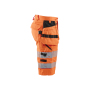 High Vis short met stretch en gereedschapszakken High Vis short met stretch en gereedschapszakken