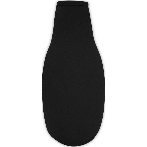 Fris recycled neoprene bottle sleeve holder - Solid black