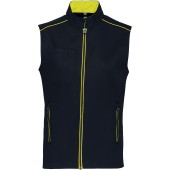 Gilet Day To Day Navy / Fluorescent Yellow S