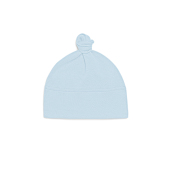 Baby 1 Knot Hat - Dusty Blue - One Size