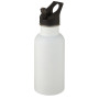 Lexi 500 ml stainless steel sport bottle - White