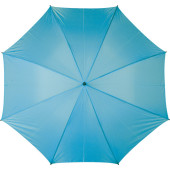 Polyester (190T) paraplu lichtblauw