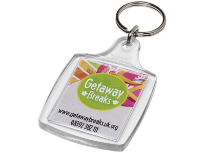 Leor A4 sleutelhanger met metalen clip Leor A4 sleutelhanger met metalen clip