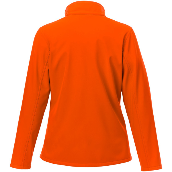 Orion women's softshell jacket - Orange - XS