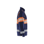 Sweatshirt met rits High vis