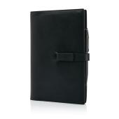 Executive 8GB USB notitieboek met stylus pen, zwart Executive 8GB USB notitieboek met stylus pen, zwart