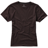 Nanaimo dames t-shirt met korte mouwen - Chocoladebruin - XS