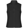 Ladies' Promo Softshell Vest - black/black - S