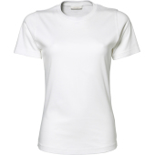 Ladies Interlock T-Shirt - White - 2XL