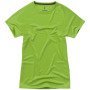 Niagara cool fit dames t-shirt met korte mouwen - Appelgroen - XXL