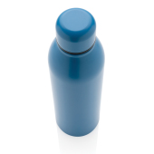 RCS gerecycled roestvrijstalen vacuümfles 500ML, blauw
