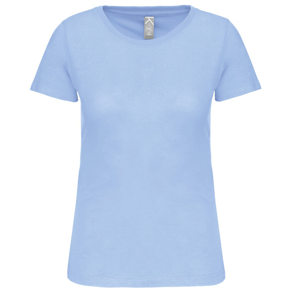 Dames-t-shirt BIO150IC ronde hals Sky Blue XS