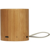 Lako Bluetooth®-højttaler af bambus - Naturfarvet