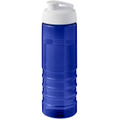 H2O Active® Eco Treble 750 ml drinkfles met klapdeksel - Blauw/Wit
