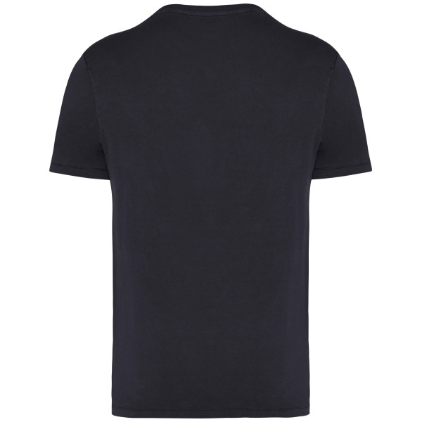 Afgewassen uniseks T-shirt Washed Coal Grey XS