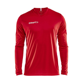 Squad solid jersey LS men bright red 3xl