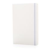 Basic hardcover blank sidet A5 skitsebog, hvid