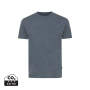Iqoniq Manuel gerecycled katoen t-shirt ongeverfd, heather navy (XS)