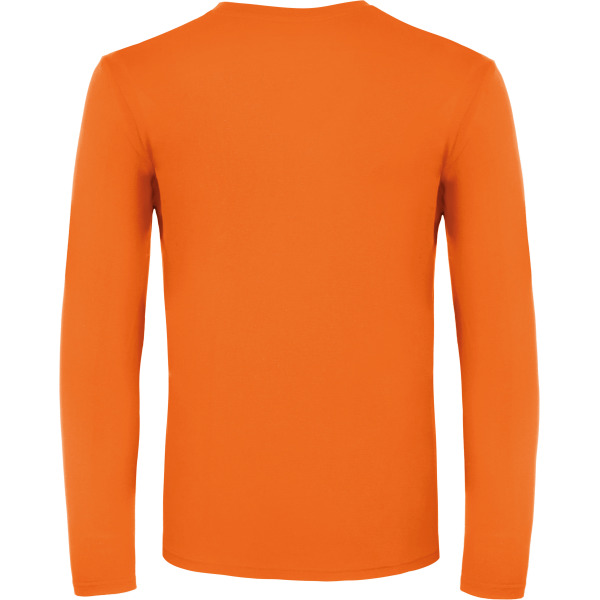 #E150 Men's T-shirt long sleeve Orange 3XL