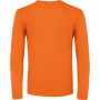#E150 Men's T-shirt long sleeve Orange 3XL