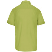 Ace - Heren overhemd korte mouwen Burnt Lime XXL