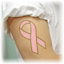Breast Cancer Awareness Tattoo Stickers