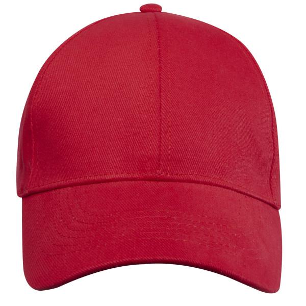 Trona 6 panel GRS recycled cap - Red