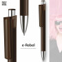 Ballpoint Pen e-Rebel Solid Brown